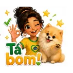 Adesivos de menina