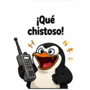 ¡Qué chistoso! - getsticker.com