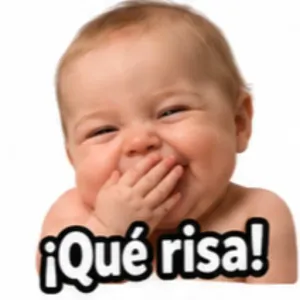 ¡Qué risa! - getsticker.com