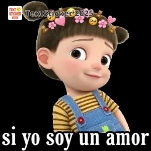 si yo soy un amor - getsticker.com