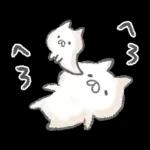 ねこぺん日和 クレヨンタッチスタンプ