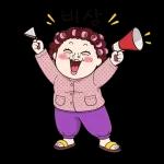 따뜻하고 친근한 한국 아줌마의 매일 감정 표현