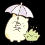 すみっコぐらしの家族で使えるスタンプ3