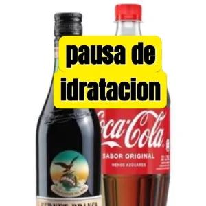 pausa de idratacion Coca-Cola SABOR ORIGINAL MENOS AZÚCARES - getsticker.com