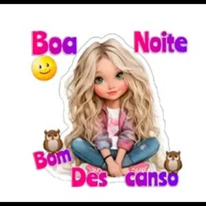 Boa Noite Bom Descanso - getsticker.com