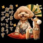 午年2026年！プードルとうまの年末年始