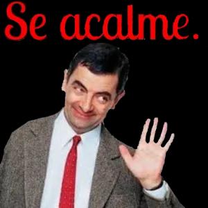 Se acalme. - getsticker.com