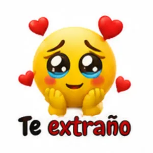 Te extraño - getsticker.com