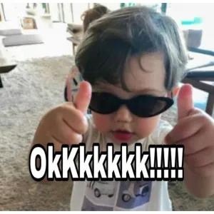 Okkkkk!!!!! - getsticker.com