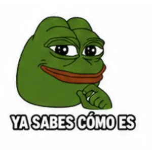 YA SABES CÓMO ES - getsticker.com