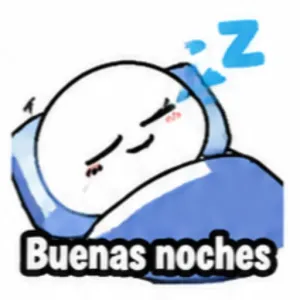 Buenas noches - getsticker.com