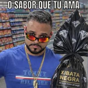 O SABOR QUE TU AMA, XIBATA NEGRA, ao leite meio amargo, TOMMY HILFIGER - getsticker.com