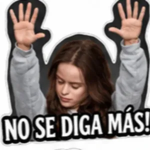 NO SE DIGA MÁS! - getsticker.com