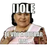 A mi no me haces pendeja