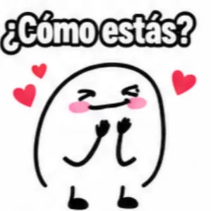 ¿Cómo estás? - getsticker.com