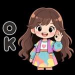 波浪長髮女孩-溫暖過冬天(聖誕春節)