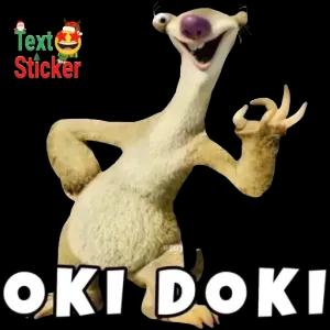 OKI DOKI - getsticker.com