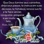 ACALMA seu coração DEUS está com você