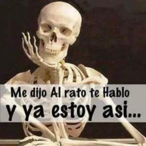 Me dijo Al rato te Hablo y ya estoy asi... - getsticker.com