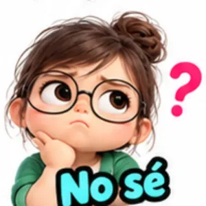 No sé ? - getsticker.com