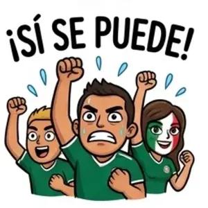 ¡SÍ SE PUEDE! - getsticker.com