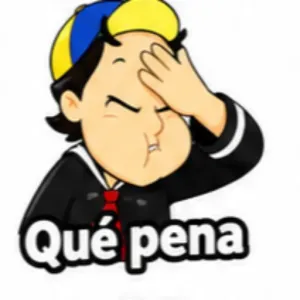Qué pena - getsticker.com