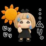 ゆるかわ♡ガール夏　クレイ風