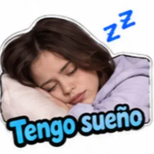 ZZ Tengo sueño - getsticker.com