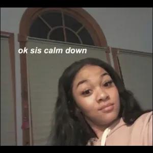 ok sis calm down - getsticker.com