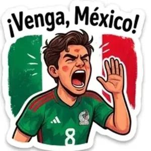 ¡Venga, México! - getsticker.com