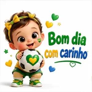 Bom dia com carinho - getsticker.com