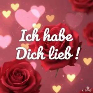 Ich habe Dich lieb ! - getsticker.com