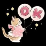 冬の毎日と年末年始☆猫たちのスタンプ