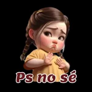 Ps no sé - getsticker.com