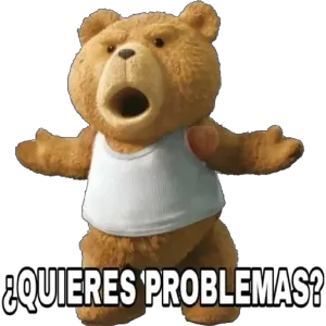 ¿QUIERES PROBLEMAS? - getsticker.com