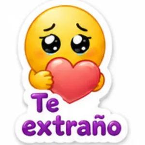 Te extraño - getsticker.com