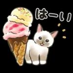 夏の毎日☆猫たちのスタンプ２