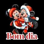 Mickey e Minnie de Natal
