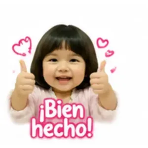¡Bien hecho! - getsticker.com