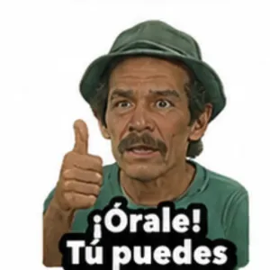 ¡Órale! Tú puedes - getsticker.com