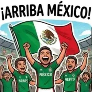 ¡ARRIBA MÉXICO! - getsticker.com