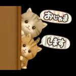 ねこちぃず♡毎日使える!挨拶とあいづち