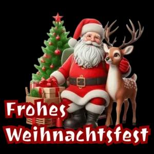 Frohes Weihnachtsfest - getsticker.com