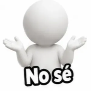 No sé - getsticker.com