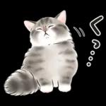 春の毎日☆猫たちのスタンプ（もふもふ）