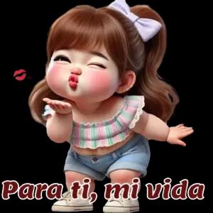 Para ti, mi vida - getsticker.com