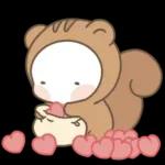 옴팡지게 추석을 잘보내 해피옴팡이