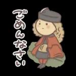 日常で使える！まんまる顔の絵画スタンプ
