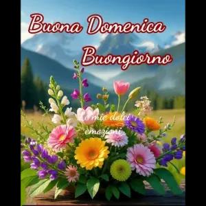 Buona Domenica Buongiorno Le mie dolci emozioni - getsticker.com