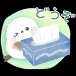 ふわふわタッチのシマエナガ